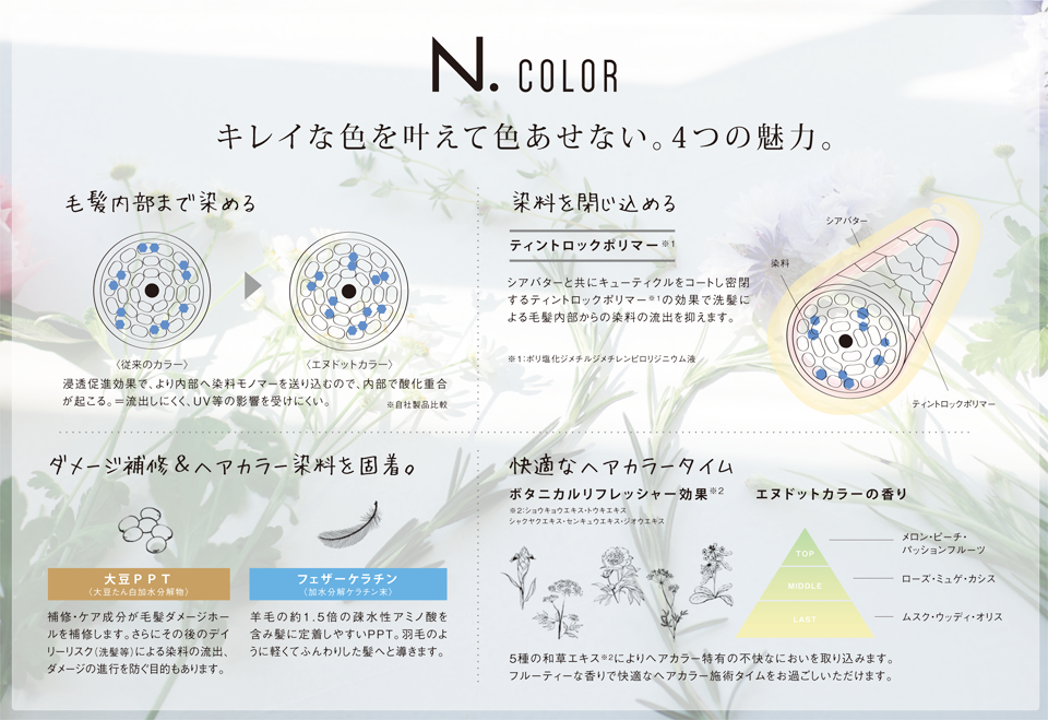 N.dotの4つの魅力